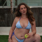 Breathe Top-Ditsy Dream/Royal Blue