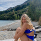 Elevate Top-Ditsy Dream/Royal Blue