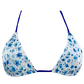 Breathe Top-Ditsy Dream/Royal Blue