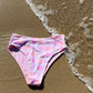 Rise Bottom-Pastel Check/Baby Pink