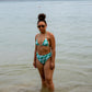 Rise Bottom-Flower Power/Mint Green